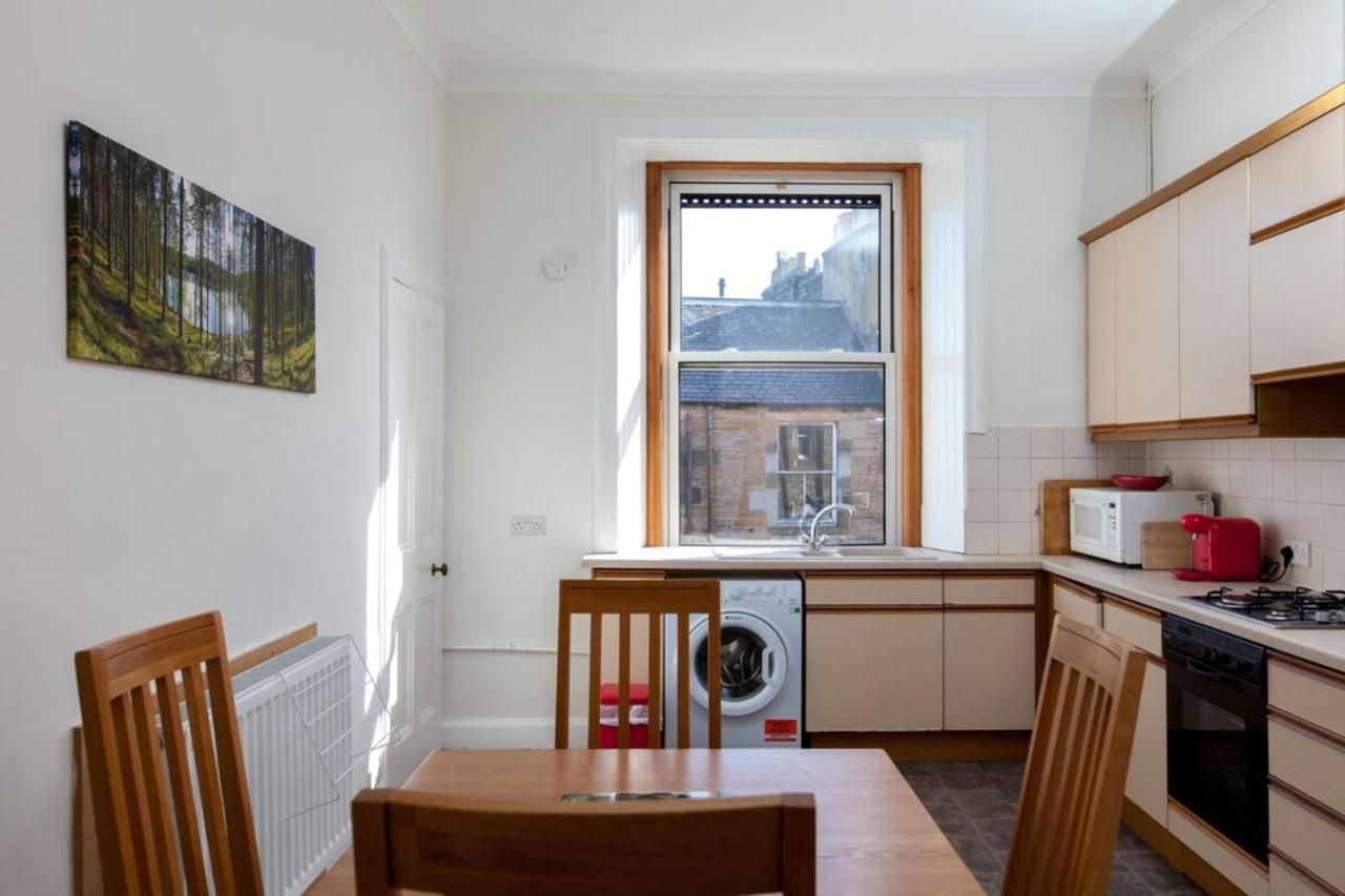 Spacious And Bright Polworth Flat Edinburgh Bagian luar foto